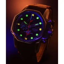 Vostok Europe Atomic Age Leder 40 mm NH34-640A702
