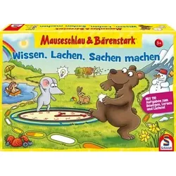 SCHMIDT SPIELE 40653 Mauseschlau & Bärenstark, Wissen, Lachen, Sachen Machen