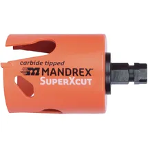 MandreX Mehrzweck Lochsäge SuperXCut D133 mm Xtra Tief 165 mm
