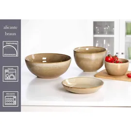 Ritzenhoff & Breker Alicante Suppen-Set 7-tlg. braun