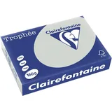 Clairefontaine Clairalfa Multifunktionspapier Trophée, A4 stahlgrau