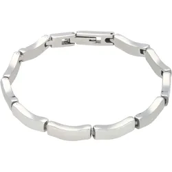 Armband VIVANCE "Element", silber (silberfarben), Armbänder, Damen, Edelstahl, Armkette Edelstahlarmband Gliederarmband