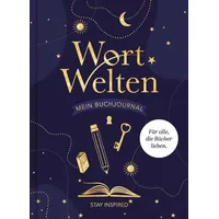 Nova MD Wort Welten: Buchjournal XXL - Lesetagebuch &