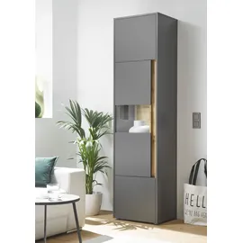 Home Affaire Vitrine City/Giron 50 x 40 x 197 cm Grau