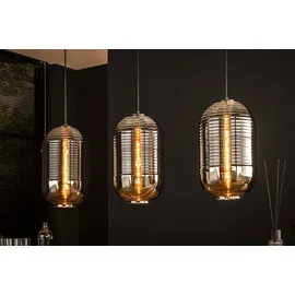 KAWOLA BRAGA 3-flg. 30 cm Glas schwarz