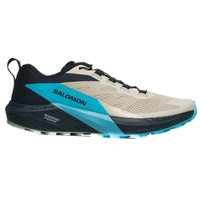 Salomon Sense Ride 5 Herren Traillaufschuhe-Türkis-8,5