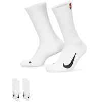 Nike NIKECourt Multiplier Cushioned Crew Tennissocken white/white 46-50