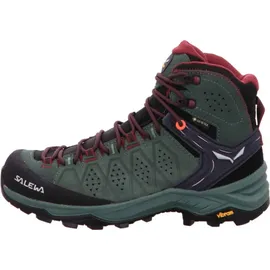 Salewa Alp Trainer 2 Mid GTX Damen duck green/rhododendon 38,5