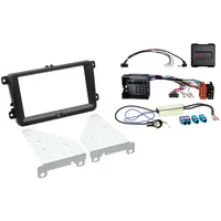 ACV Electronic 2-DIN Kit Seat/Skoda/VW Fahrzeuge LFB schwarz