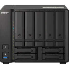 QNAP TS-H973AX-8G Leergehäuse Schwarz