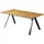 Garden Pleasure Davina Gartentisch 180 x 90 x 74 cm Braun