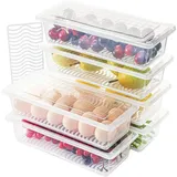 luxuskollektion Frischhaltedosen 1,5 L 6er Set Transparent
