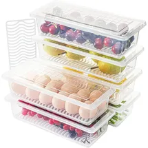 luxuskollektion Frischhaltedosen 1,5 L 6er Set Transparent