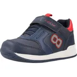 GEOX B RISHON Boy A Sneaker, Navy/RED, 25 EU