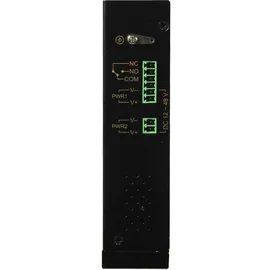 Allnet 172755. Netzwerkbrücke, 100 Mbit/s. Schwarz