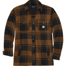 CARHARTT Flannel Sherpa-Lined Shirt