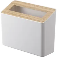 Yamazaki Tischabfalleimer aus Harz und Holz Trash