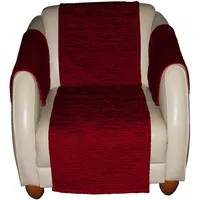 Wirth Sofahusse Miriam rot 60 x 40 cm 2er Set