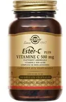 Solgar Ester C® Plus 500 mg - Vitamine C Défenses immunitaires 50 gélules végétales Capsule(S) pc(s)