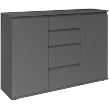Die Möbelfundgrube Brest 119 x 84 x 35 cm Anthrazit