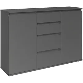 Die Möbelfundgrube Brest 119 x 84 x 35 cm Anthrazit