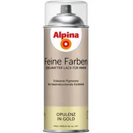 Alpina Feine Farben Sprühlack 400 ml opulenz in gold