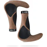 AARON Horn Kork Fahrradgriffe - Mit Gel-Dämpfung
