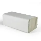 Commerline 4000 Blätter Handtuchpapier Grau V-Falz Papierhandtücher 1-lagig 100% Recycling Papier