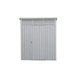Duramax Metallgerätehaus Palladium 6x5 1,99 x 1,97 m silber