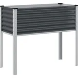 vidaXL Pflanzkübel 100 x 41 x 90 cm Anthrazit