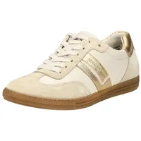 Paul Green Damen, Frauen Low-Top Sneaker,Freizeitschuhe,Turnschuhe,Laufschuhe,schnürschuhe,schnürer,Plateausohle,Beige (JA),40.5 EU