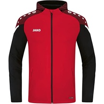 Jako Kapuzenjacke Performance Rot/Schwarz, M