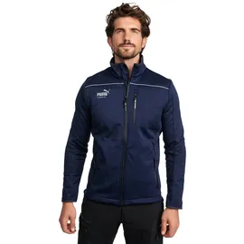 Puma Workwear Outdoorjacke Puma Workwear Essentials Softshelljacke blau XXL