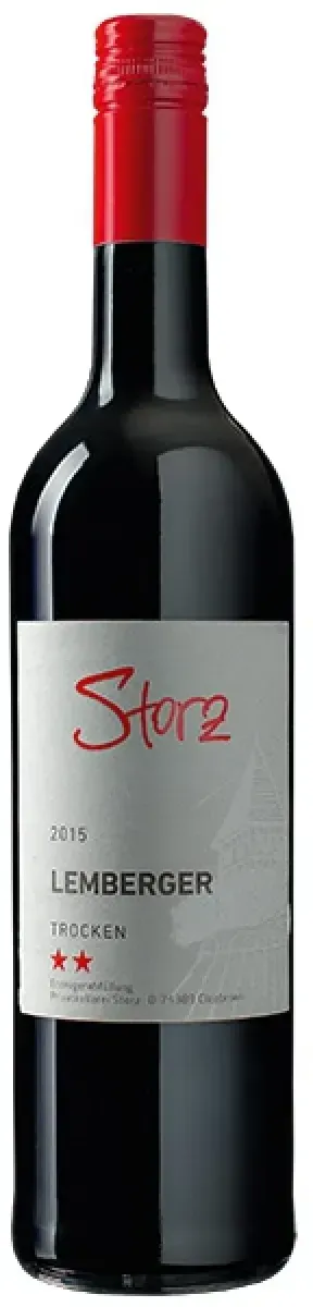Storz Hohenhaslacher Kirchberg Rotwein trocken 0,75 l | 2022