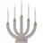 Star Trading LED Kerzen, Kerzenleuchter Eli 5-flammig, Beige