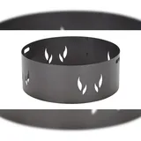 farmcook Funkenschutz Feuerschale Feuerschalen Aufsetzer Flammenmotiv Ø 59 CM