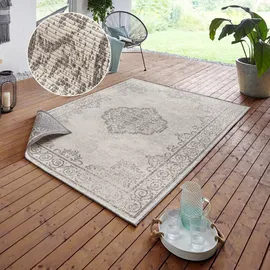 HANSE HOME CEBU Wendeteppich 160 x 230 cm Beige/Grau