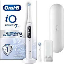 Oral-B iO Series 7N White Alabaster mit Bluetooth + Aufsteckbürsten 2 St.