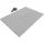 iflair Smc Duschwanne Duschtasse mit Anti-rutsch Flach Mit Steinoptik Grau inkl. Ablaufgarnitur 140x100 cm