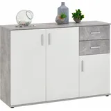 FMD Albi 120,5 x 83 x 35 cm Weiß