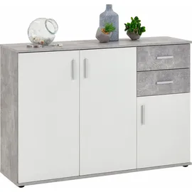 FMD Albi 120,5 x 83 x 35 cm Weiß