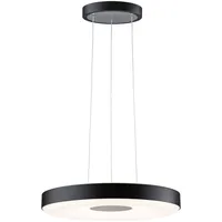 Paulmann Pane Pendelleuchte Smart Home Zigbee Puric 2700K 1.200lm / 700lm 11 / 1x7W Schwarz|Grau dimmbar