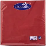Alouette Servietten rot 3-lagig 33,0 x 33,0 cm, 30 St.