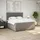 vidaXL Boxspringbett 180 x 200 cm Taupe