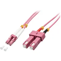 Lindy 46364 Glasfaser LWL Anschlusskabel Multimode OM4 10.00 m