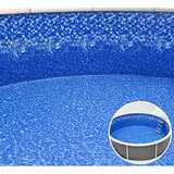 Poolfolie Ø 3,60 x 1,32 m Glimmerglass 0,5 mm | Überlappfolie rund