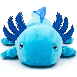 Uni Toys Uni-Toys Original Axolotl (blau) - Plüsch-Wassertier - Plüschtier, Kuscheltier
