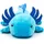Uni Toys Uni-Toys Original Axolotl (blau) - Plüsch-Wassertier - Plüschtier, Kuscheltier