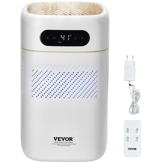 Vevor Luftbefeuchter, bis zu 50 m2, 480 ml/h Smart Cool Moisture Luftreiniger, 3 Geschwindigkeiten & 1-12-Stunden-Timer, Premium-Filter, leiser Schlafmodus für Schlafzimmer, 5 L (1,32 Gallonen)