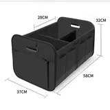 Faltbare Kofferraumtasche, Auto-organizer, Aufbewahrungsbox, 58 Cm X 32 Cm X 37 Cm